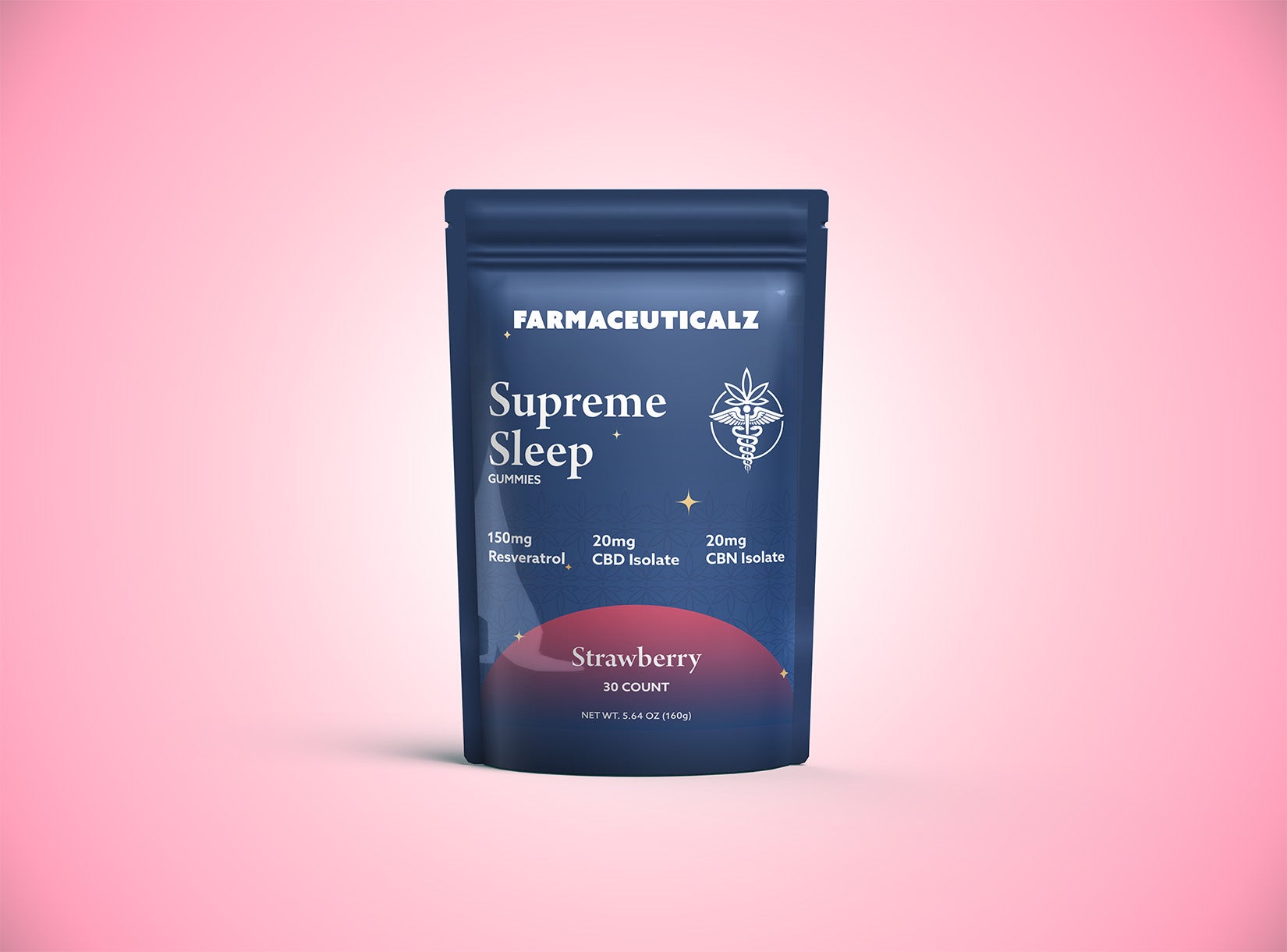 Strawberry supreme sleep gummies